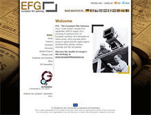 Tablet Screenshot of efgproject.eu